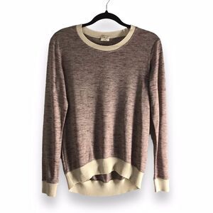 Aritzia Wilfred Womens‎ Size XXS Sweater Berri Crew Neck Heathered Lightweight